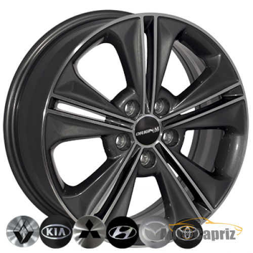 Диски Replica Mazda TL0277NW GMF R17 W6.5 PCD5x114.3 ET48 DIA67.1    